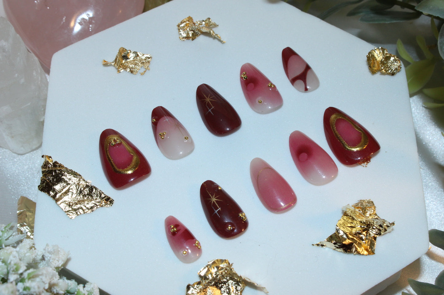 Fae Tips – Crimson Luxe