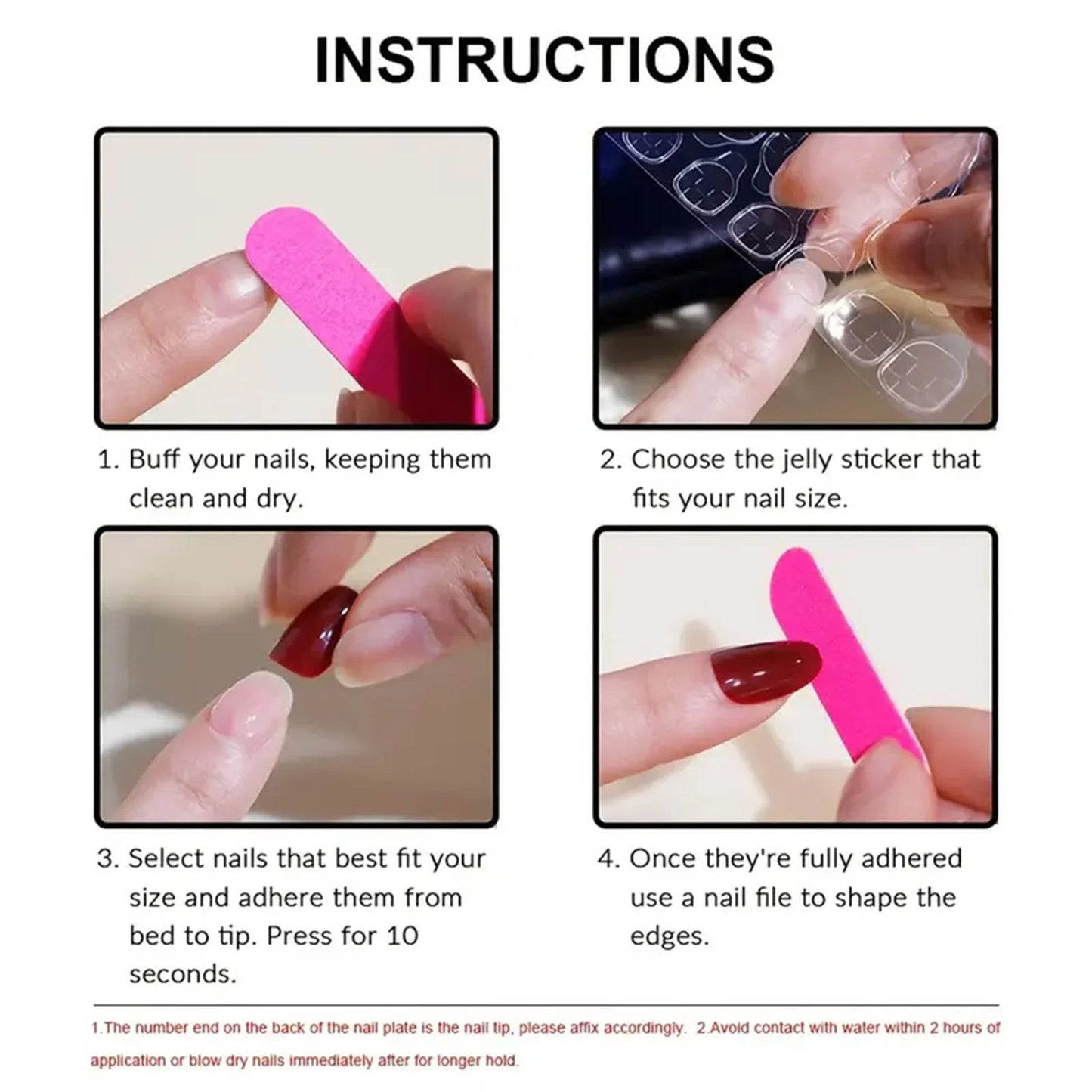 Fae Tips – Crimson Luxe