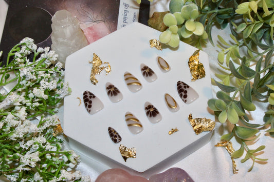 Fae Tips – Gilded Mocha